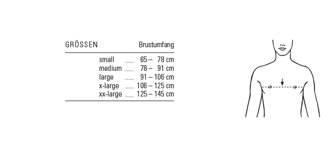 BORT Elastischer Rippengürtel für Herren